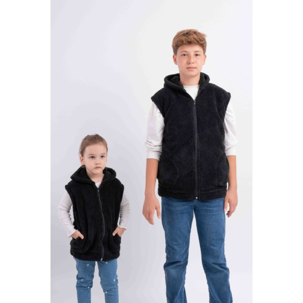 Sweets Collection Unisex Welsoft Peluş Genç Çocuk Yelek Erkek Çocuk Yelek Fiyatı