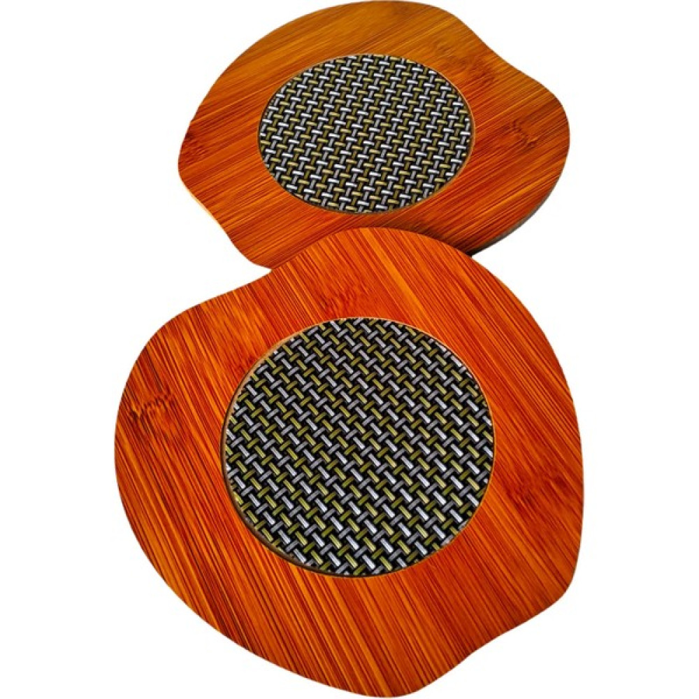Swencraft Nihale 2 Adet Lüks Bambu Doğal Ahşap Nihale Tencere Tava Çaydanlık Atlığı Çeyiz Seti 17 cm - Kahverengi Mutfak Gereçleri Fiyatı