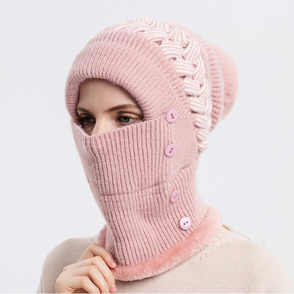 Swico Remado Bayan Kışlık Peluş Şapka ve Eşarp - Pembe (Yurt Dışından) Kadın Beresi Fiyatı