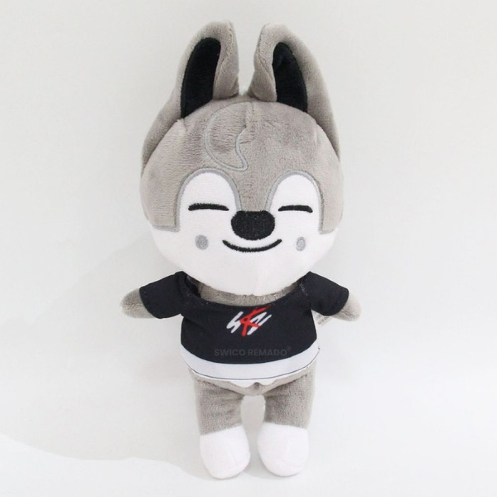 Swico Remado K-Pop Stray Kids Skzoo Wolfchan Peluş Oyuncak 22cm (Yurt Dışından) - Grey/Wolfchan - 22x15 cm Peluş Oyuncaklar Fiyatı