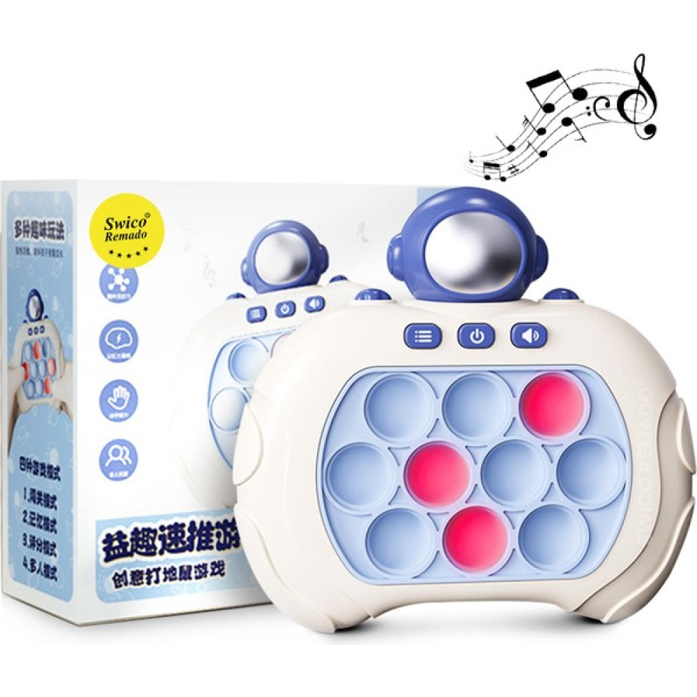 Swico Remado Pop It Oyun Konsolu Yapboz Oyun Makinesi (Yurt Dışından) - Mavi Eğitici Oyuncak Fiyatı