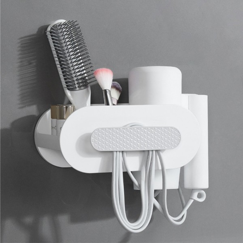 Swico Remado Saç Kurutma Makinesi Tutacağı Matkapsız Banyo Askısı (Yurt Dışından) - Beyaz Banyo Askılık Fiyatı