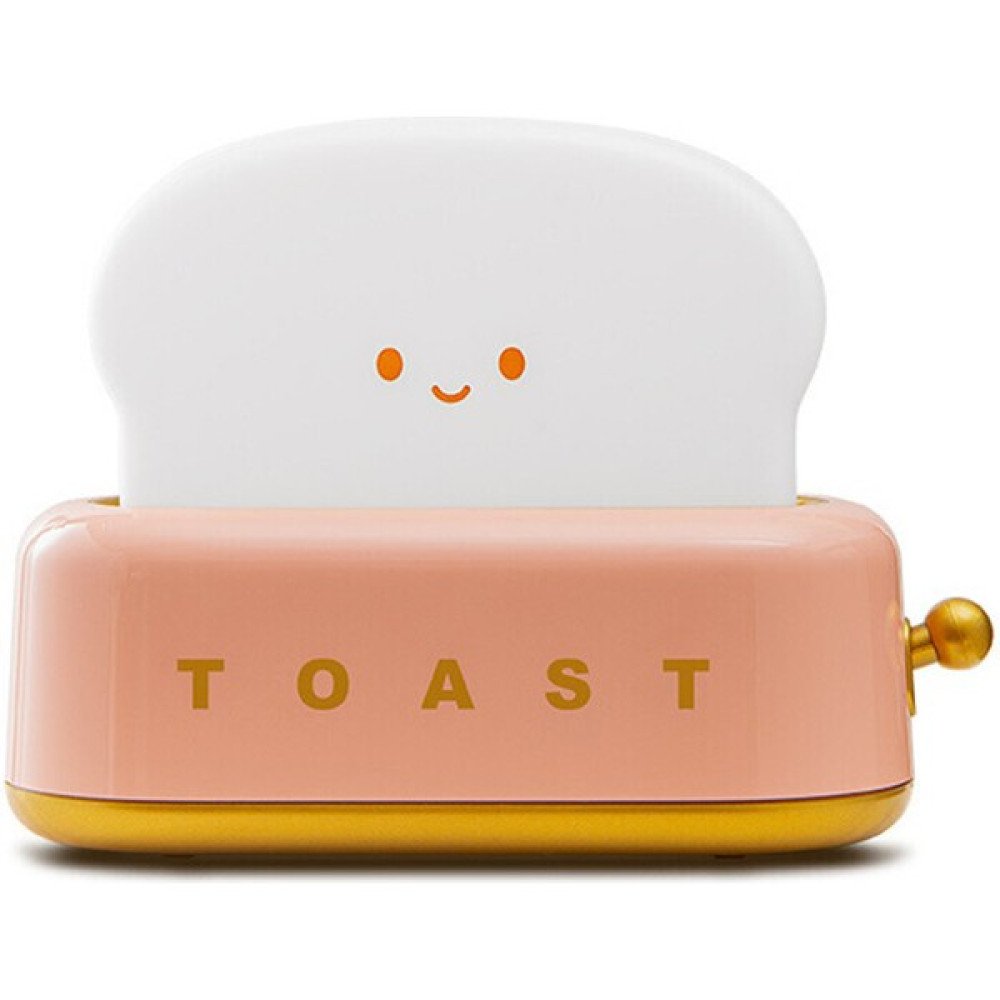 Swico Remado USB Sevimli Tost Ekmeği Şeklinde LED Gece Lambası - Pembe (Yurt Dışından) Gece Lambası Fiyatı