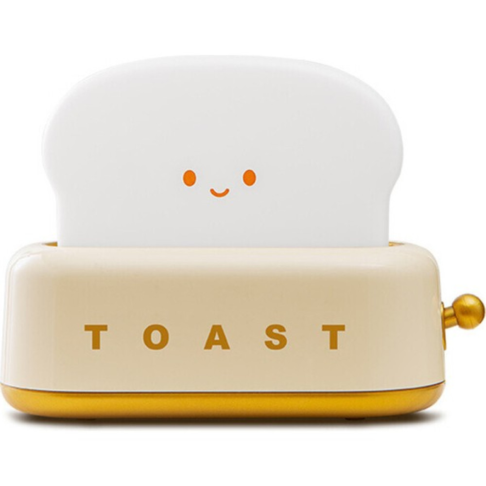 Swico Remado USB Sevimli Tost Ekmeği Şeklinde LED Gece Lambası - Sarı (Yurt Dışından) Gece Lambası Fiyatı