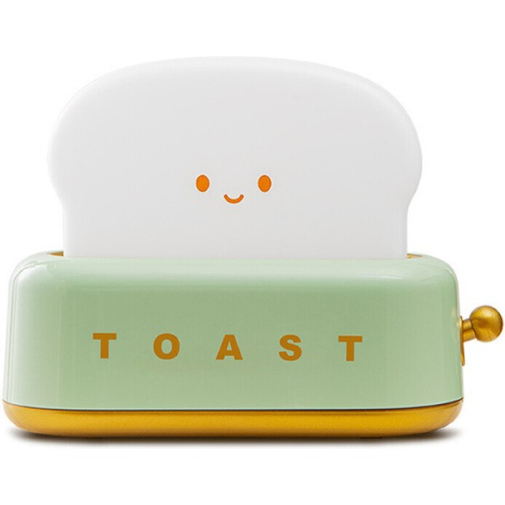 Swico Remado USB Sevimli Tost Ekmeği Şeklinde LED Gece Lambası - Yeşil (Yurt Dışından) Gece Lambası Fiyatı
