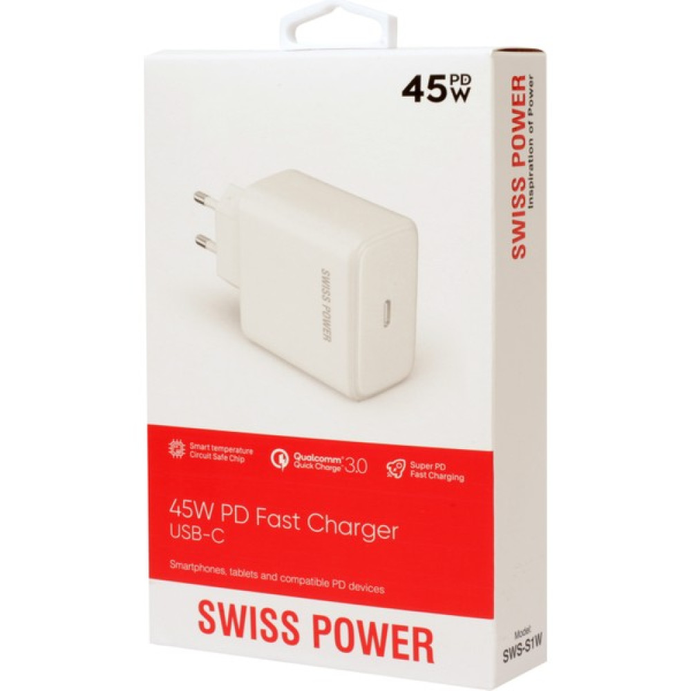 Swiss 45W Beyaz Adaptör Oto Boyaları Fiyatı