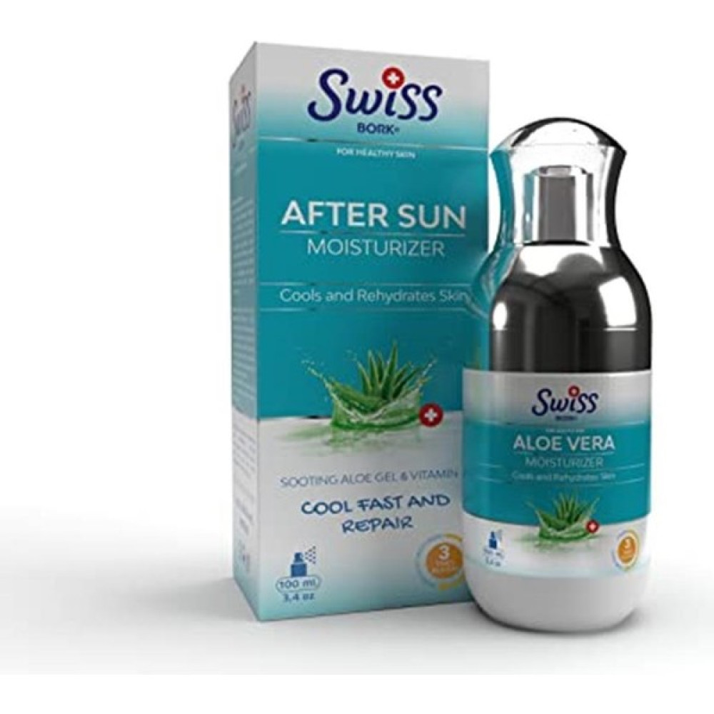 Swiss Bork After Sun Moisturizer (Güneş Sonrası Su Bazlı Nemlendirici) 100 ml Güneş Sonrası Kremler ve Losyonları Fiyatı