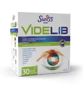Swiss Bork Videlib 30 Veggie Kapsül + 30 Softgel Protein Tozları Fiyatı