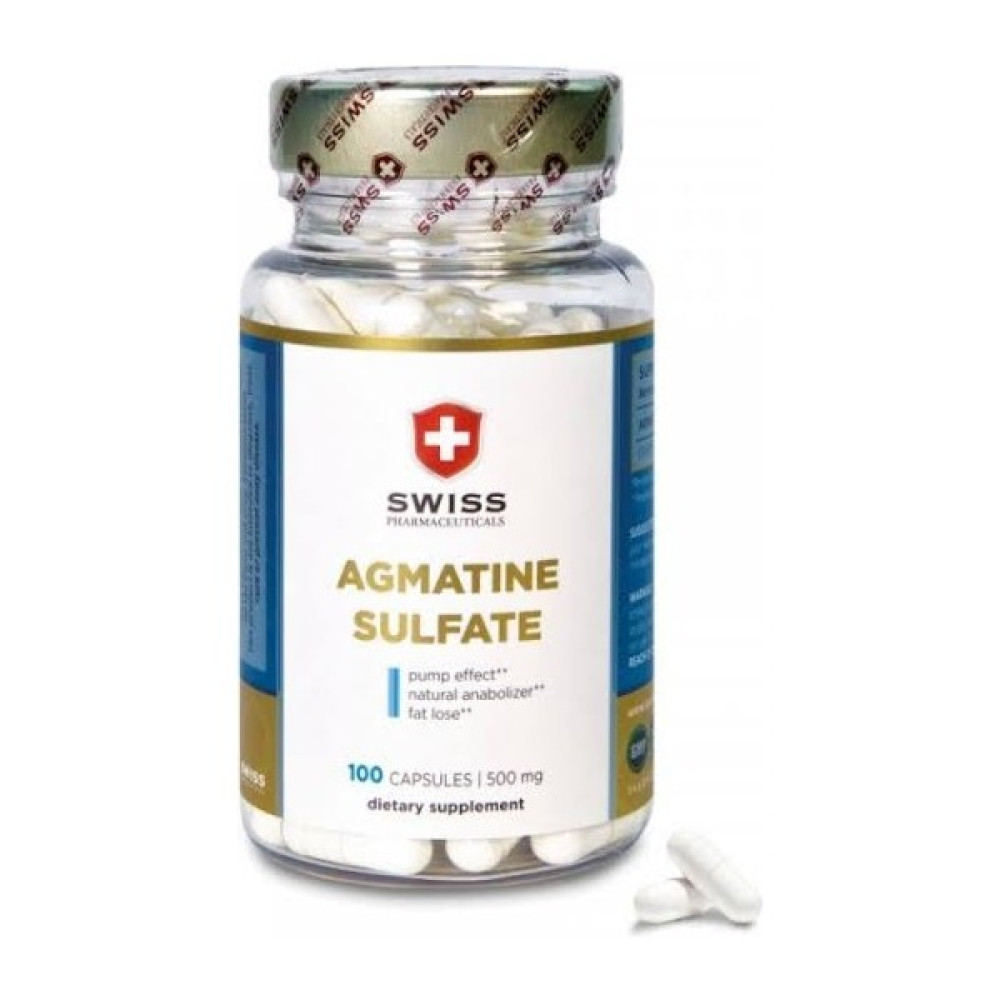 Swiss Pharma Swiss Pharmaceuticals Agmatine Sulfate 500mg 100 Capsul - 100 KAPSÜL Oto Boyaları Fiyatı