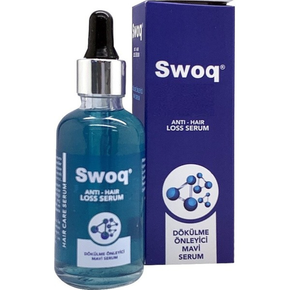 Swoq Dökülme Karşıtı Mavi Serum 50 ml - 1 Saç Bakım Maskeleri & Serumlar & Spreyler Fiyatı