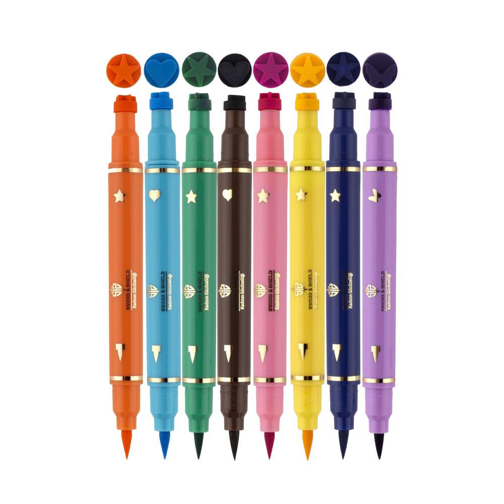 Sword & Shield S&s 8 Renkli Çift Taraflı Neon Pen Eyeliner Seti Eyeliner Fiyatı