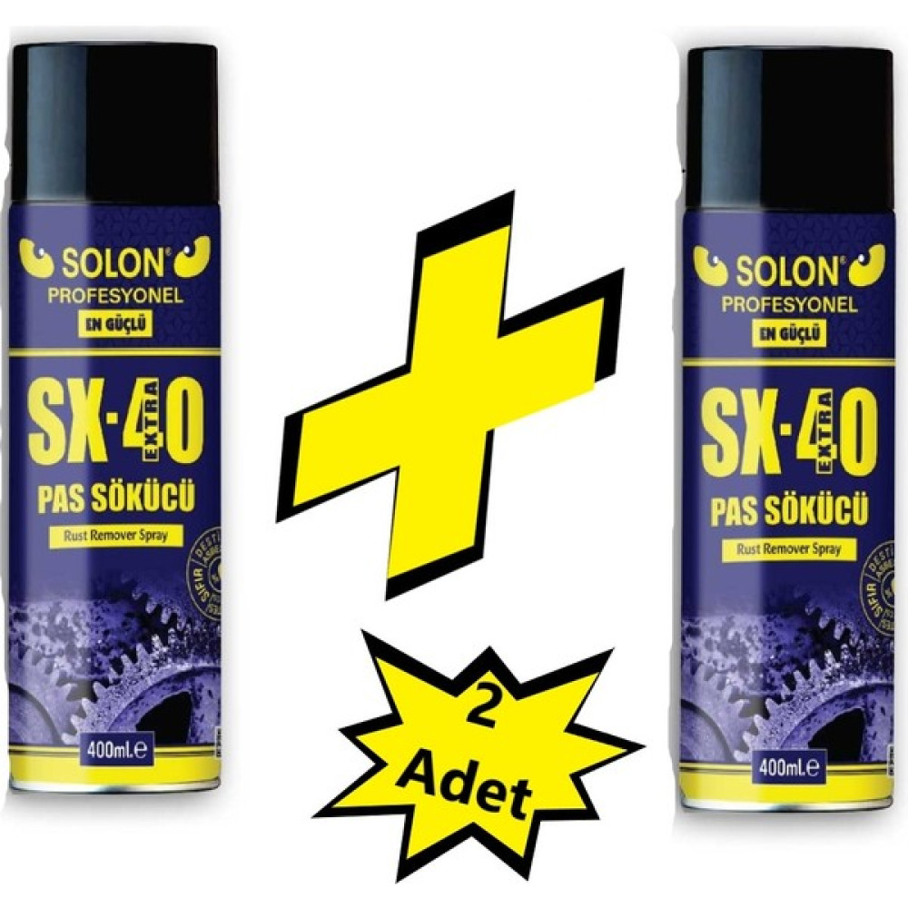 Sx-40 Extra Pas Sökücü 400 ml 2 Adet - 0 Bakım Spreyleri Fiyatı
