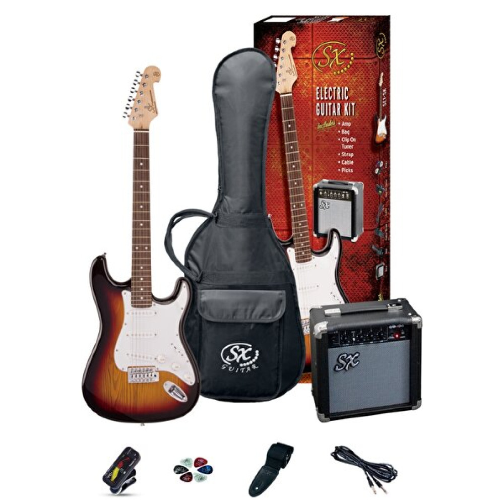 SX Se1-Sk-3Ts Elektro Gitar Seti Elektro Gitarlar Fiyatı