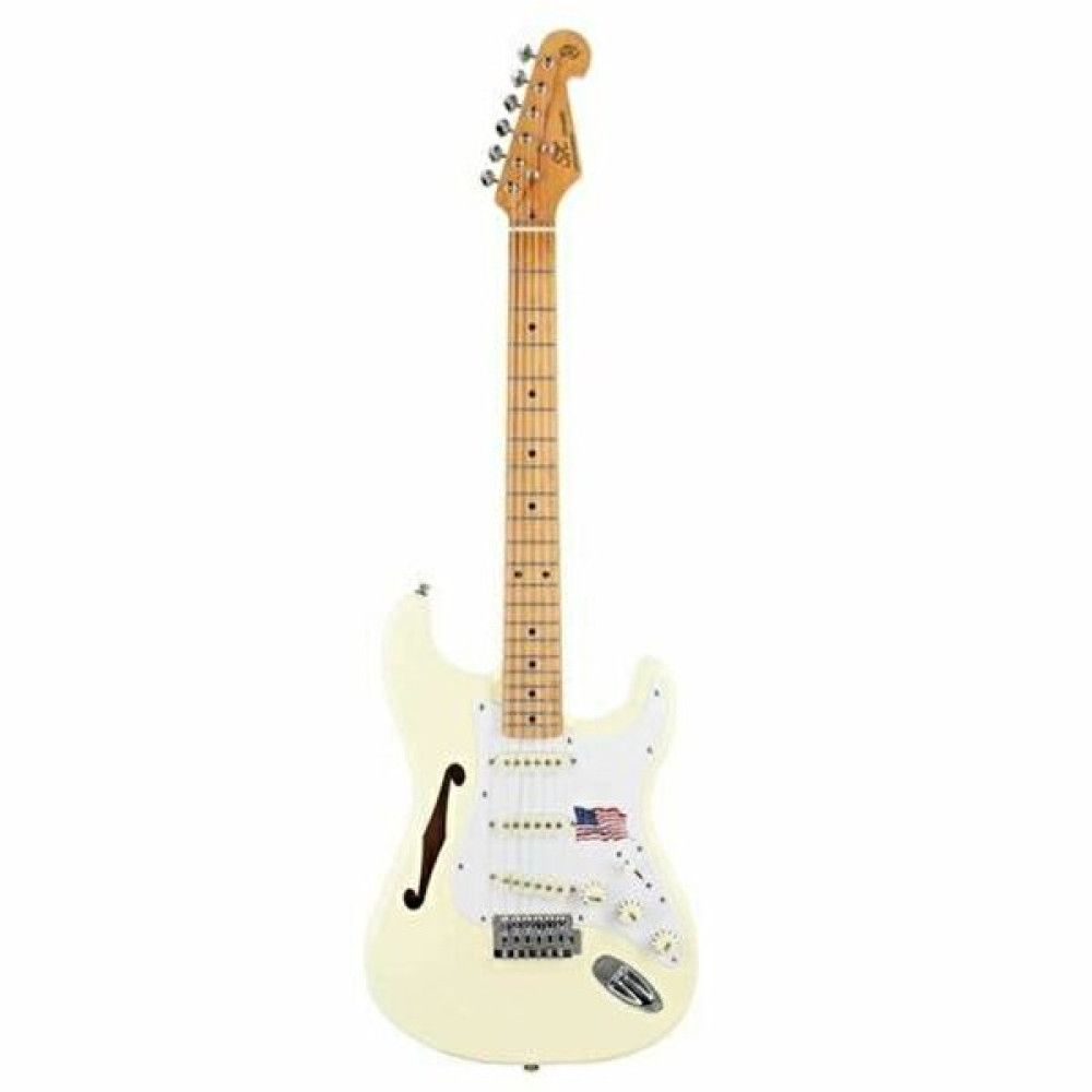 SX SST/Alder/H/VWH Hollow Body Vintage White Elektro Gitar Elektro Gitarlar Fiyatı