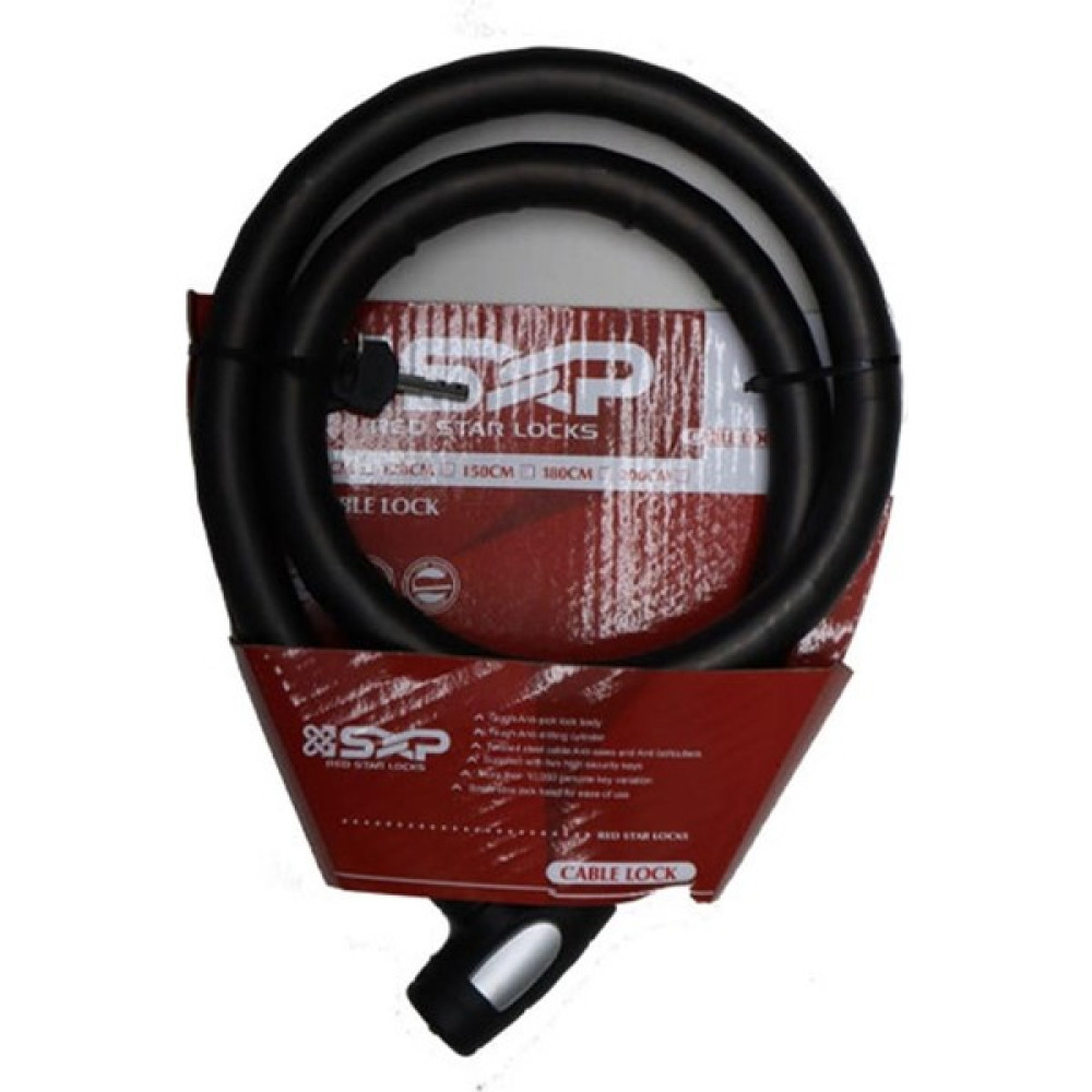 Sxp 20MB-J Halat Kablo Kilit 150 cm Motorsiklet Kilidi & Alarmı Fiyatı