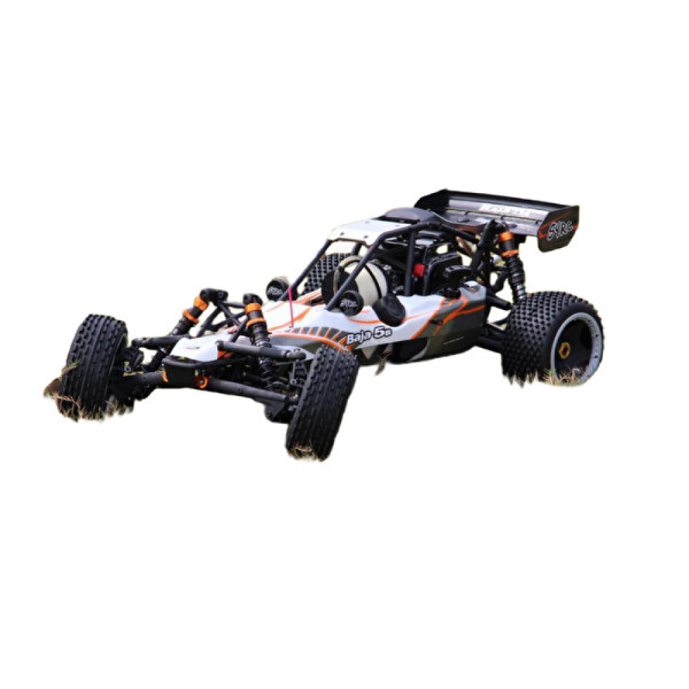 SY Racing 1/5 Baja 5B 30.5Cc RTR Kurşunsuz Benzinli Uzaktan Kumandalı 75 CM Offroad RC Arazi Model Beyaz-Gri Araba RC Araçlar Fiyatı