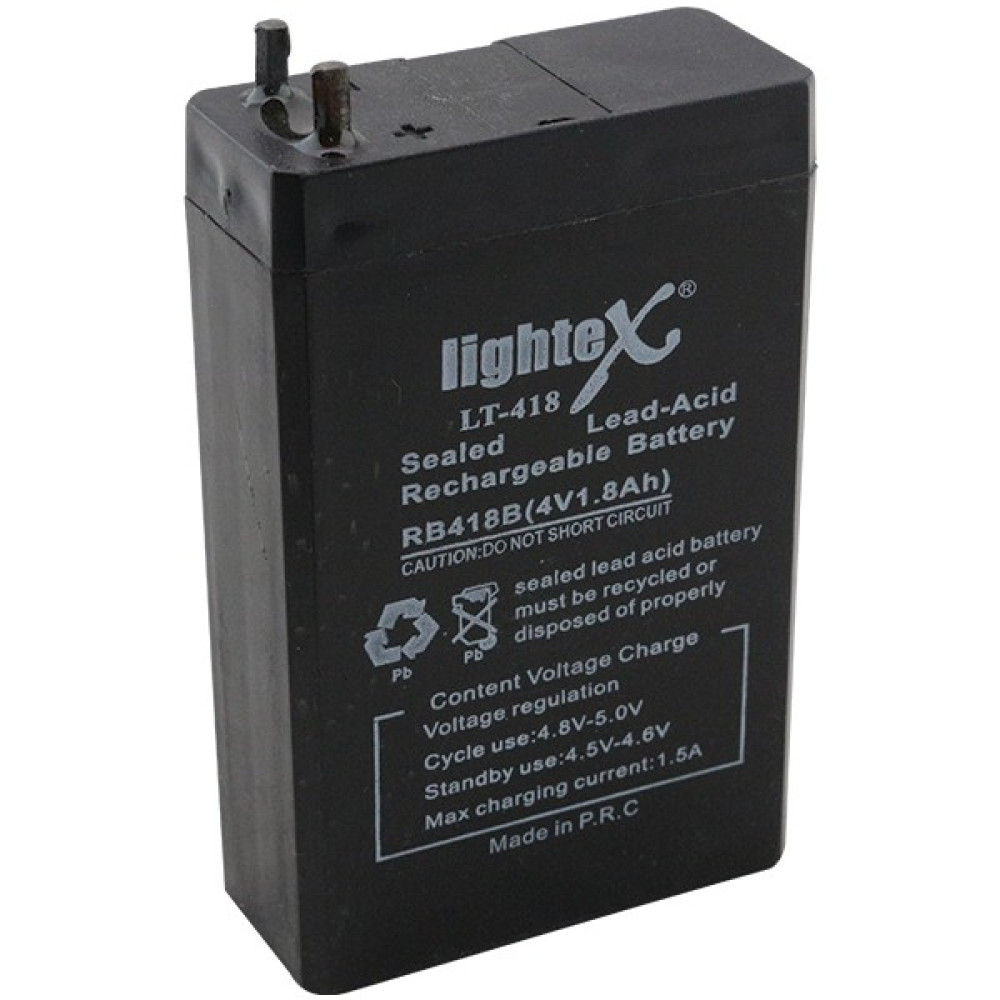 Syde Shop Akü 4 Volt 1.8 Amper Lıghtex LT-418   ( 48 x 21 x 75 mm ) (81) Akü & Akü Malzemeleri Fiyatı