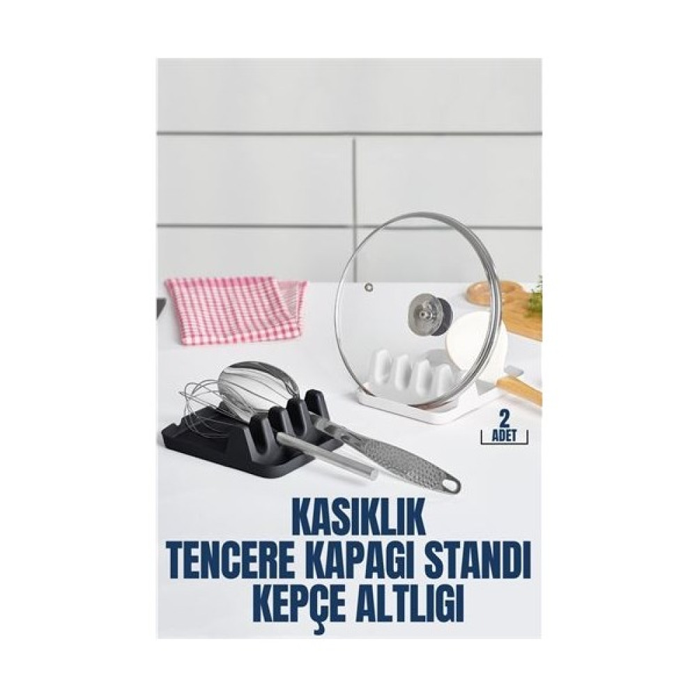 Syde Shop Transformacion 2 Li Düzenleyici Kaşıklık Tencere Kapağı Standı Kirli Kaşıklık Kepçe Altlığı 719449 Pratik Mutfak Gereçleri Fiyatı