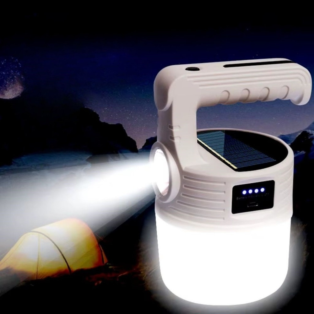 Sylar LED Güneş Enerjili Kamp LAMBASI–2000 Lümen Süper Parlak, 5 Aydınlatma Modlu,usb ile Şarj Edilebilir Dış Mekan,asılabilir Torch El Feneri - 1 Gece Lambası Fiyatı