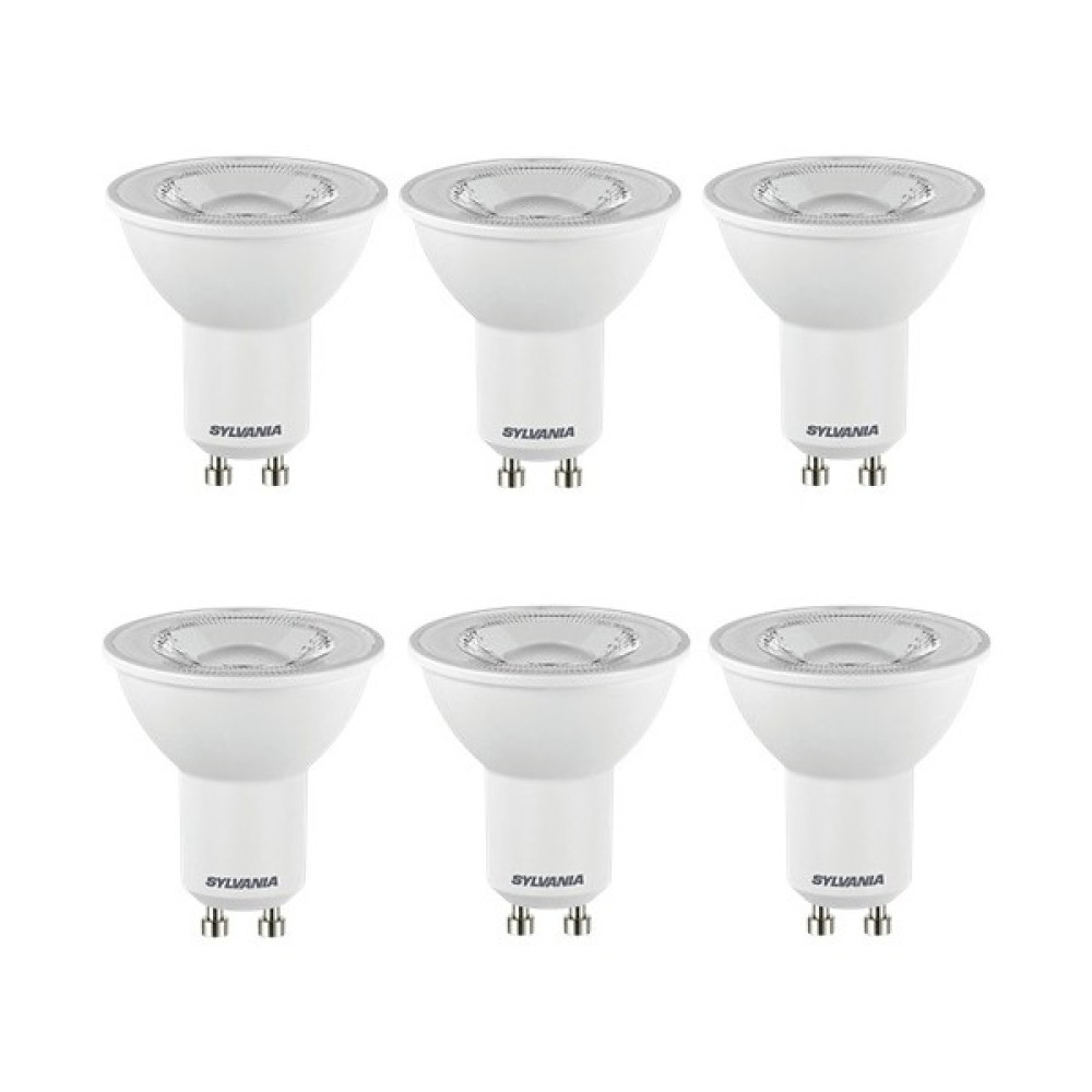 Sylvania 6 Adet 4.2W GU10 LED Ampul Sylvania Beyaz Işık 6500 Kelvin - 50 - 60 W Led Aydınlatmalar Fiyatı