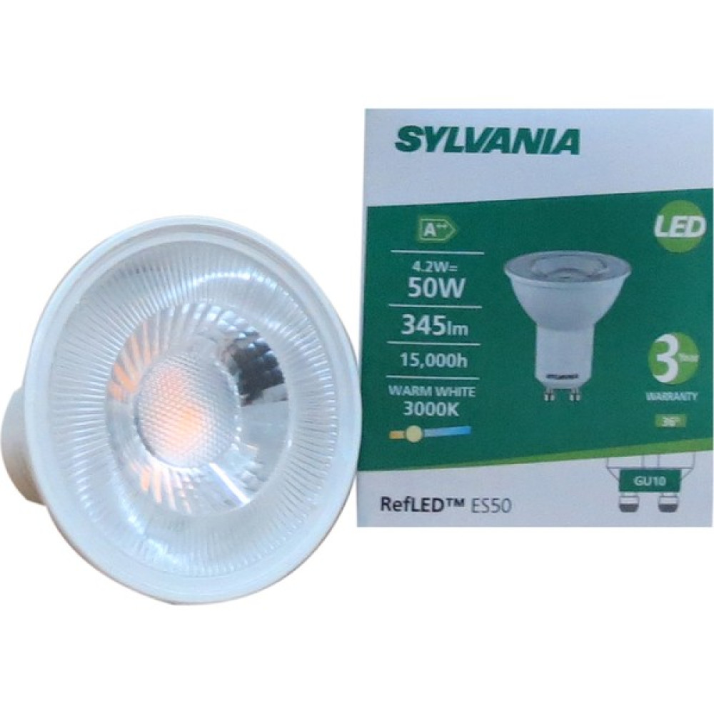 Sylvania Refled ES50 4,2W 3000K GU10 - 29160 - Yok Led Aydınlatmalar Fiyatı