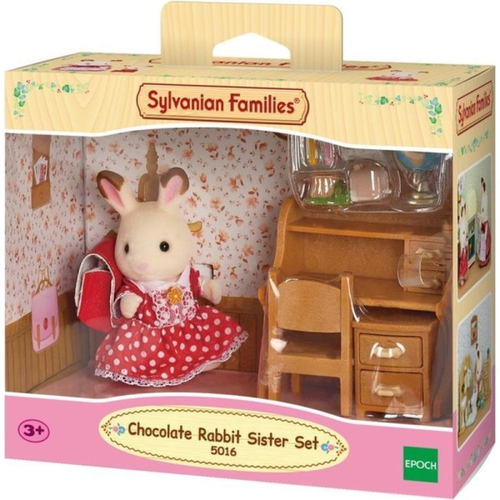 Sylvanian Families Çikolata Kulaklı Tavşan Kız ve Çalışma Masası 5016 Oyuncak Fiyatı