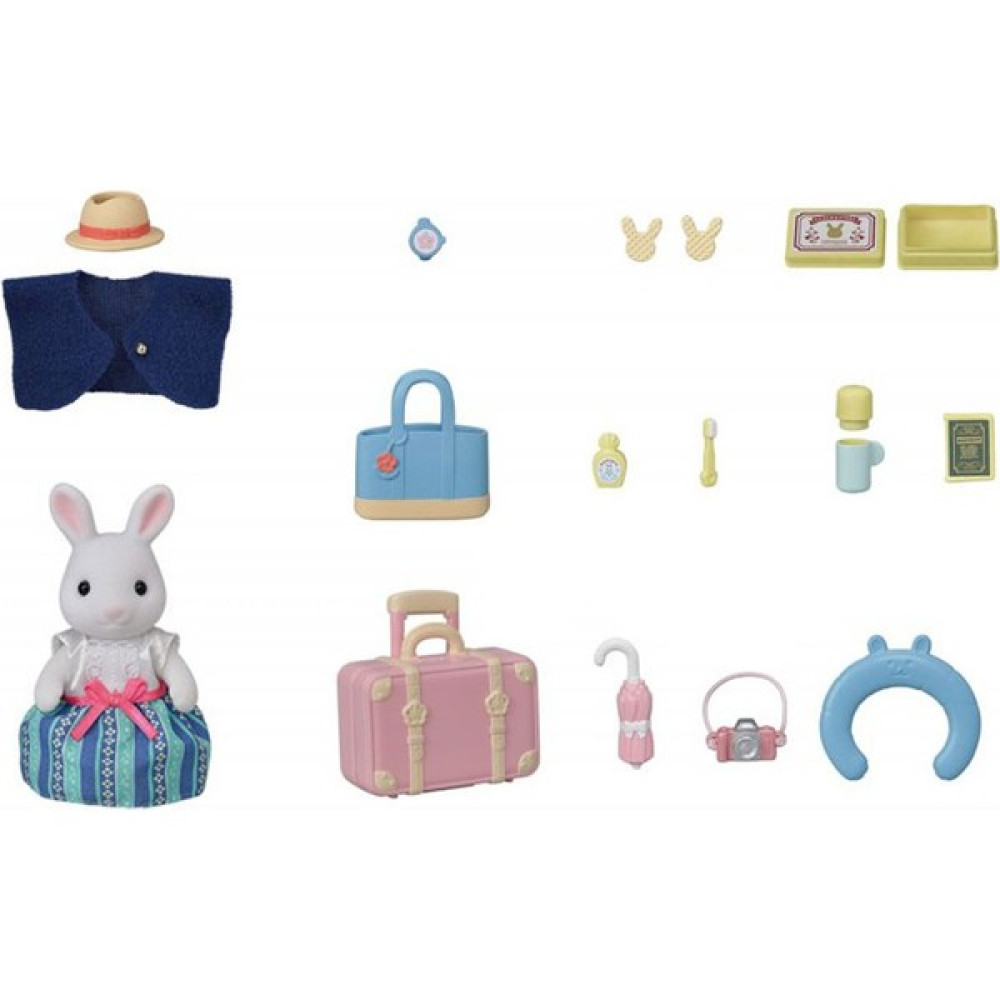 Sylvanian Families Hafta Sonu Seyahat Seti Kar Tavşanı Anne 5641 - Renkli Bebek Oyuncakları Fiyatı