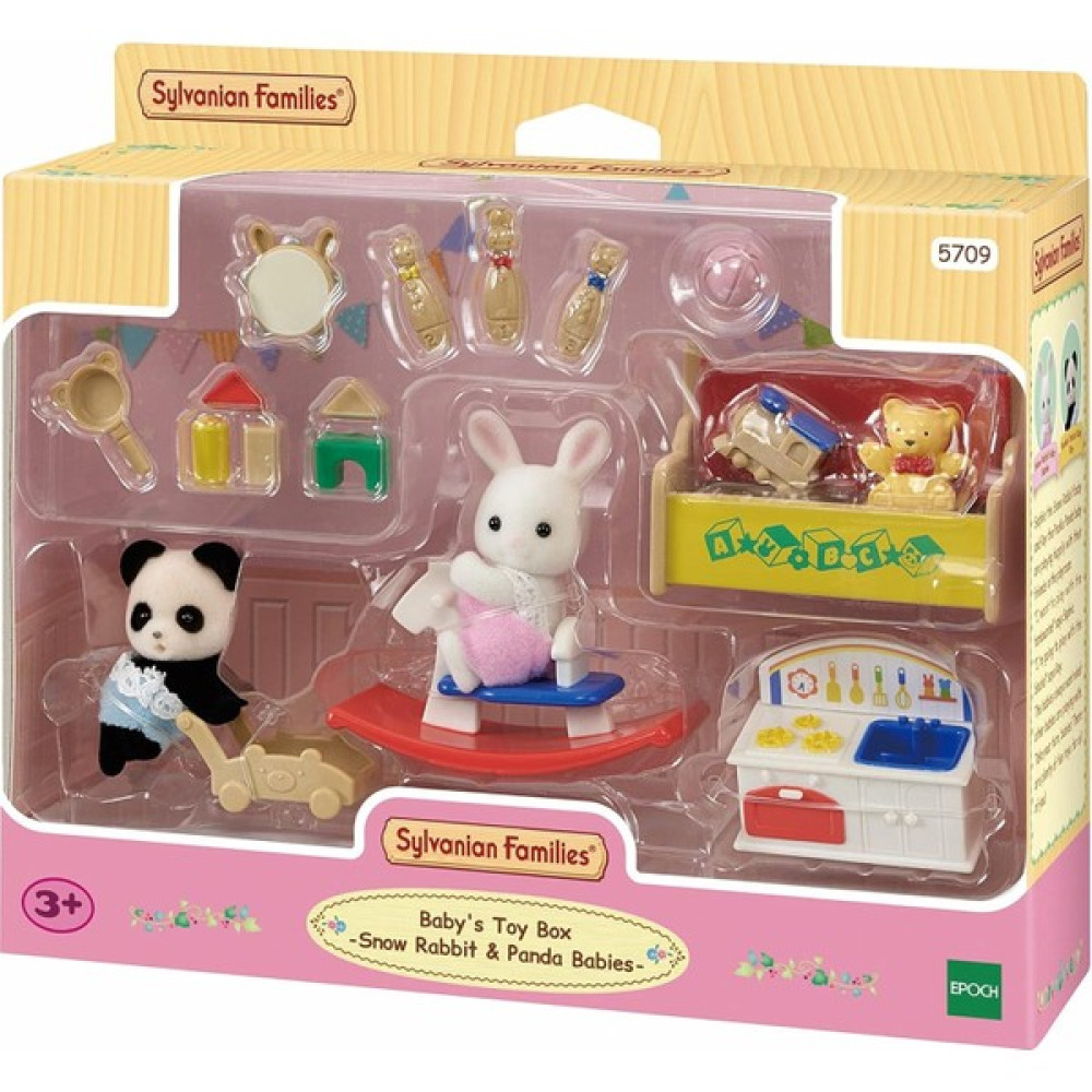 Sylvanian Families Tavşan ve Panda Bebeğin Oyun Odası 5709 Oyun Seti Fiyatı