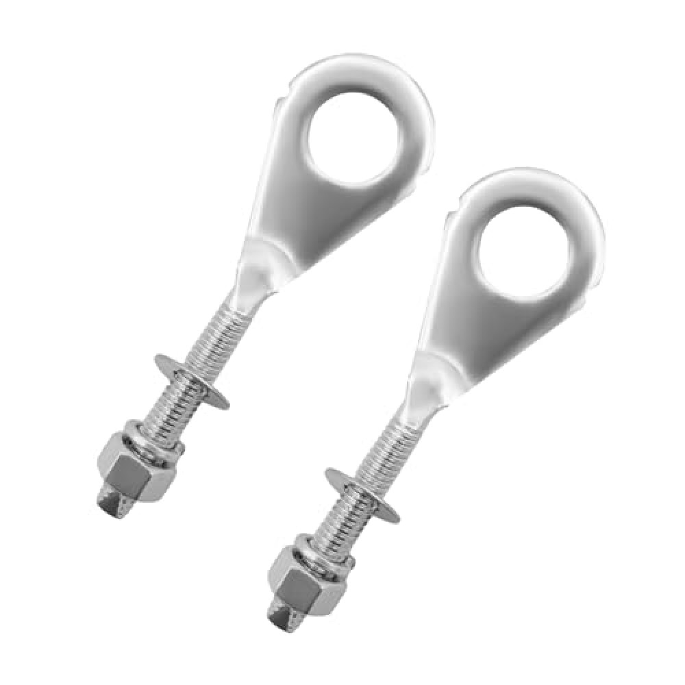 Sylvil 2 PCS Motorcycle Rear Chain Adjuster Tensioner, 95014-10010 Replacement Compatible with XR50R XR70R CRF70F CRF80F CRF100F CT70 XL75 XL80S XL100S XR100, Motorcycle Accessories