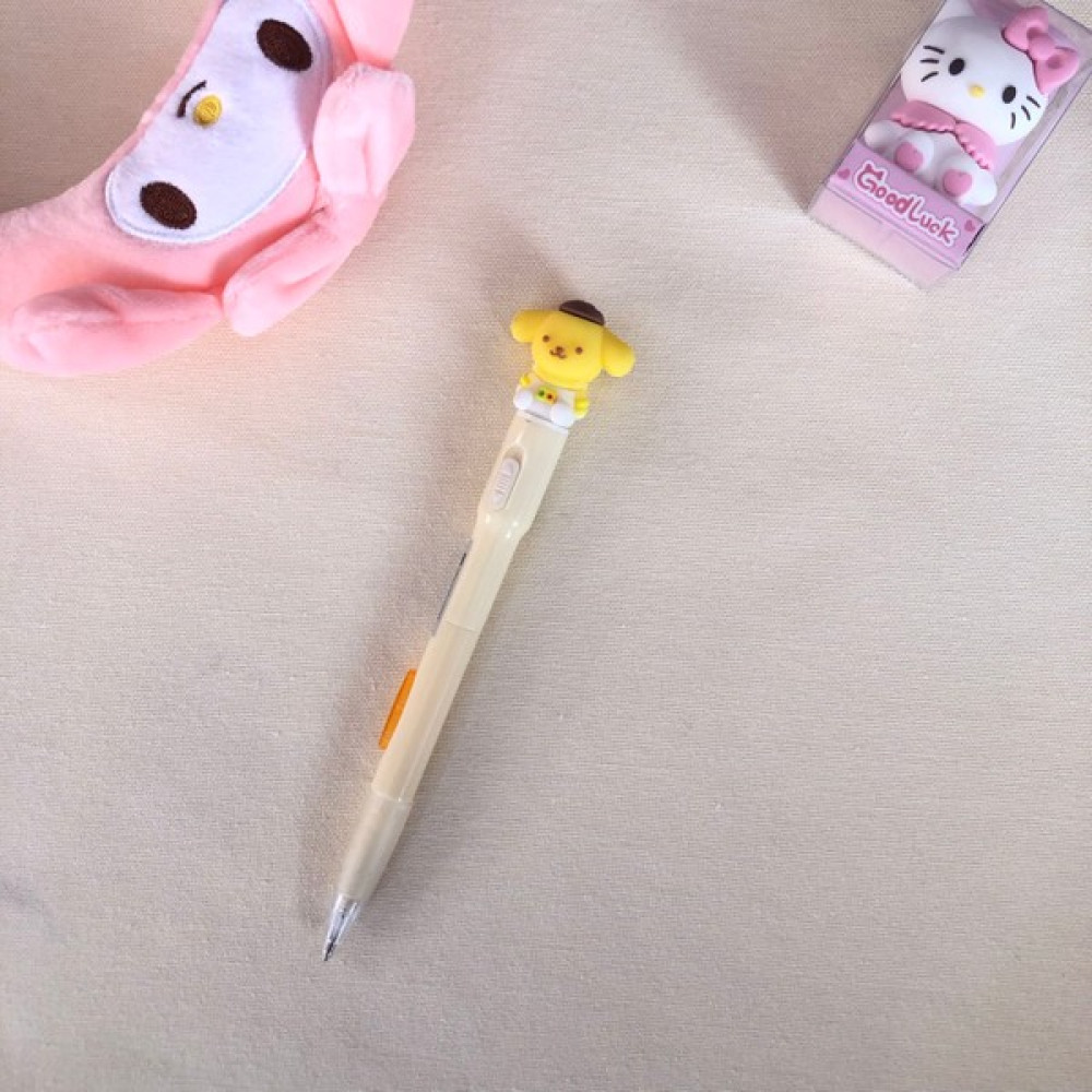 Syn İletişim Sanrio Pompompurin Kawai Japon Kore Kırtasiye Işıklı 0.7 Uçlu Kalem Mekanik Kurşun (Versatil) Kalem Fiyatı