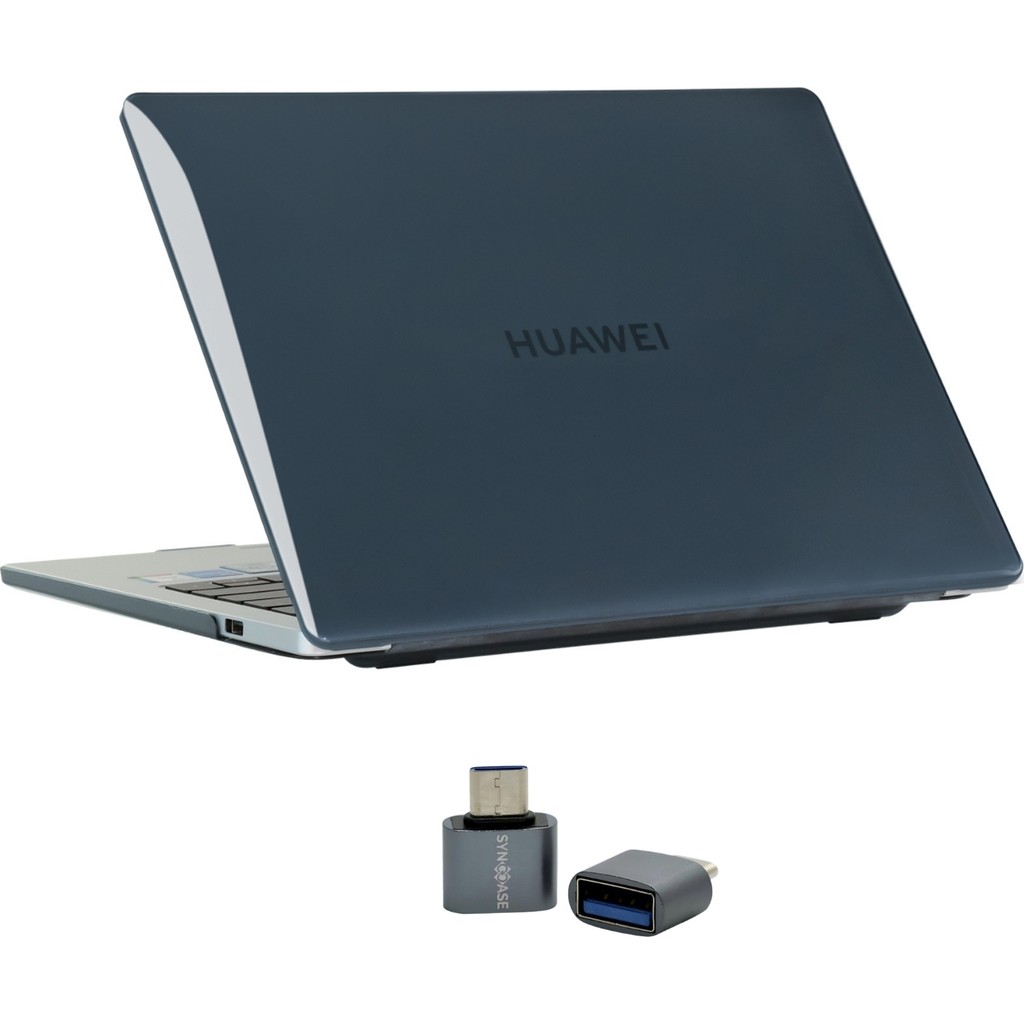 SyncCase Huawei Matebook D16 Kılıf (2024 Yılı) ile Uyumlu Kristal Parlak Iz Yapmaz Koruyucu Kılıf - Siyah Cep Telefonu Kılıfı Fiyatı