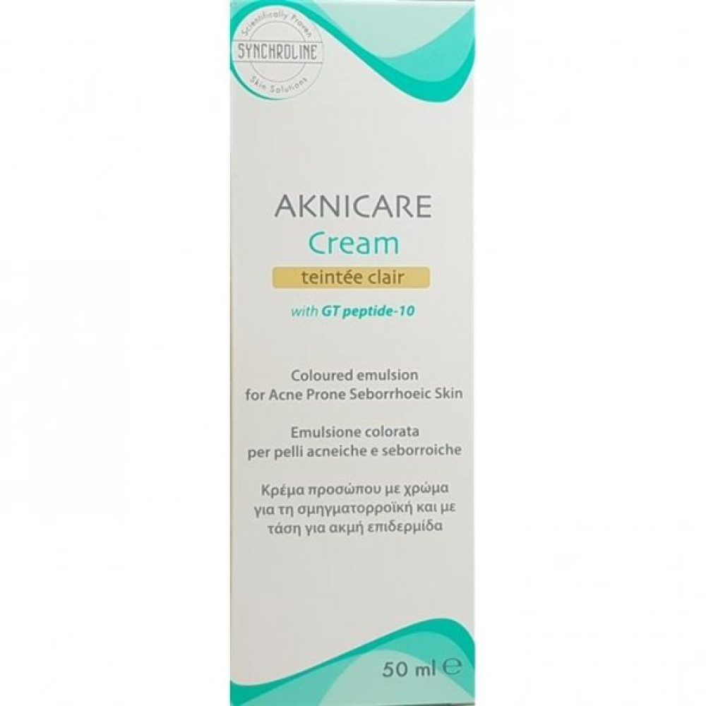 Synchroline Aknicare Cream Teintee Clair 50Ml Akne ve Sivilce Bakımı Fiyatı