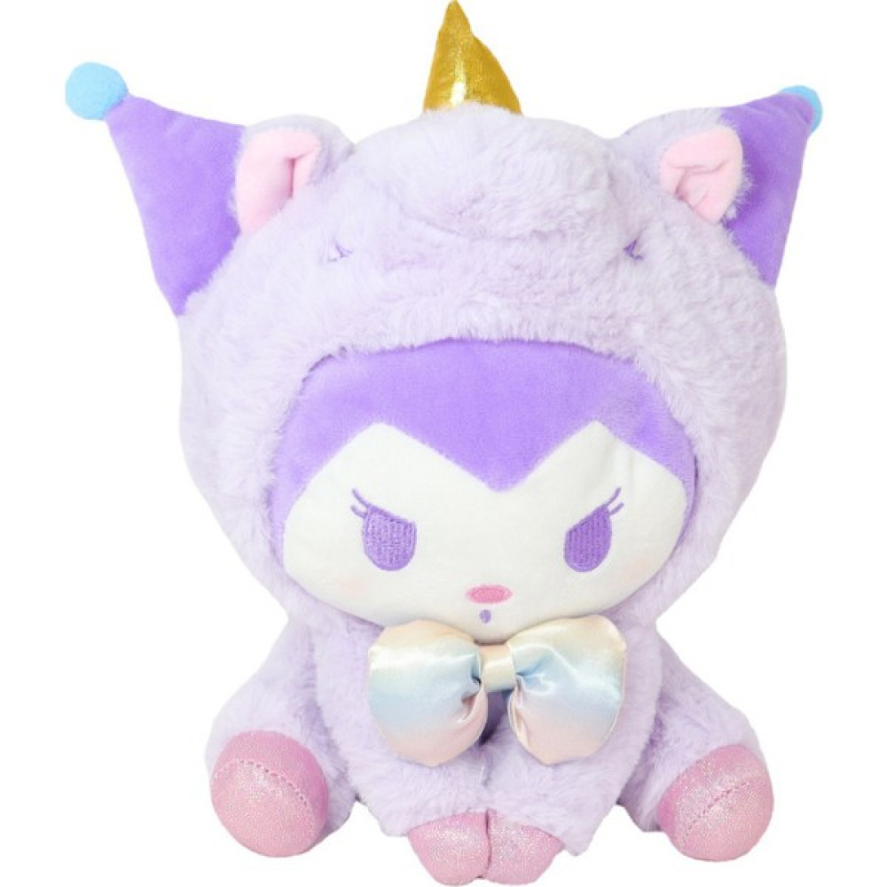 Synchrolssue Sevimli Unicorn Sanrio Peluş Oyuncak Hediye 25CM (Yurt Dışından) - Beyaz - Mor Peluş Oyuncaklar Fiyatı