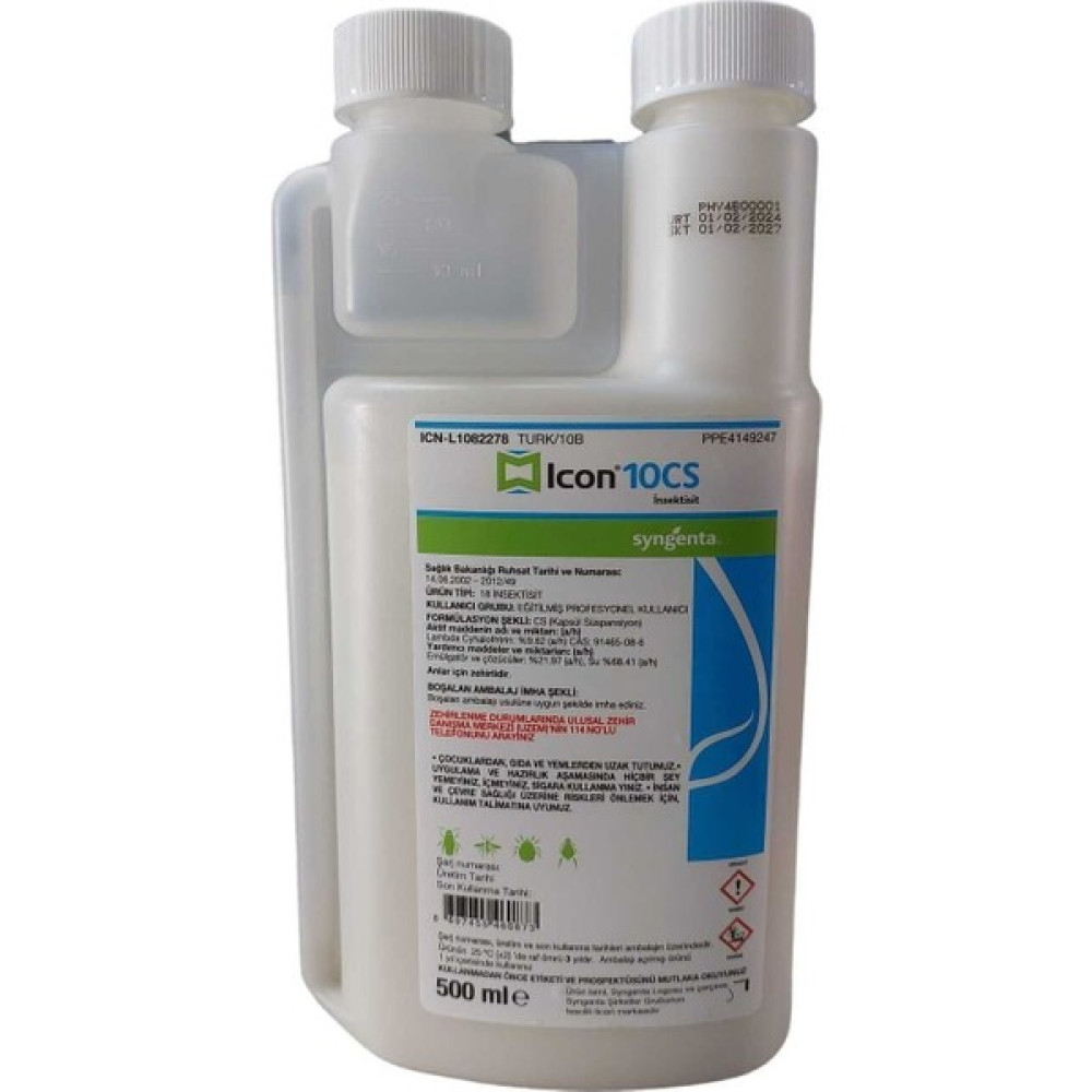 Syngenta Icon 10 Cs 500 ml Sinek-Kene-Haşere Kovucu Fiyatı