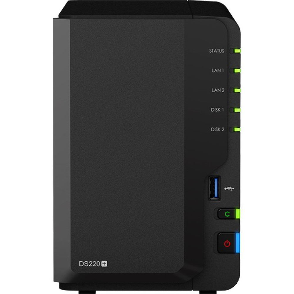 Synology DS220+PLUS 2 Yuvalı Kişisel Bulut Nas Sistemi (Disksiz) NAS Server Fiyatı