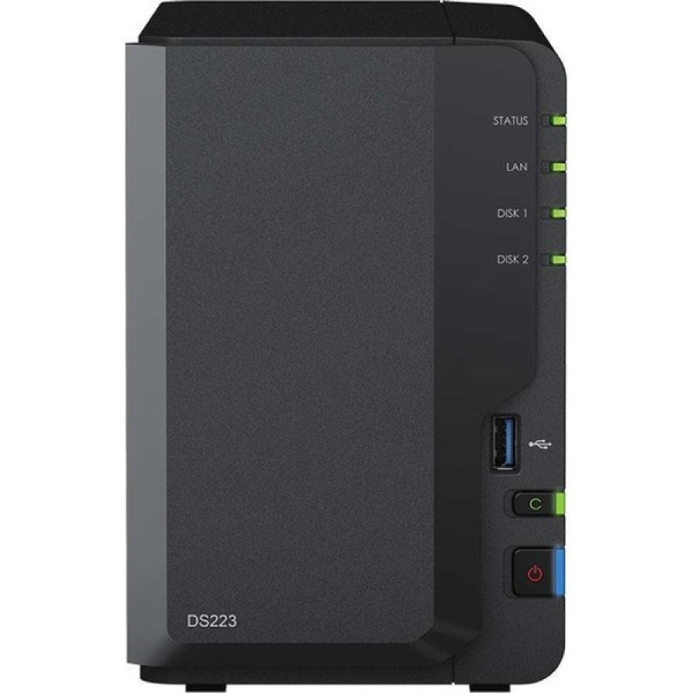 Synology DS223A3 2gb 2X1TBHDD 2x3.5" Sata Desteği Raıd(0-1) Nas Depolama Ünitesi Oto Boyaları Fiyatı