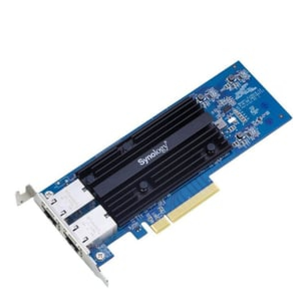 SYNOLOGY E10G18-T2 Gigabit 2port PCIe 8X Server Ethernet Outlet(KUTU AÇIK) NAS Server Fiyatı