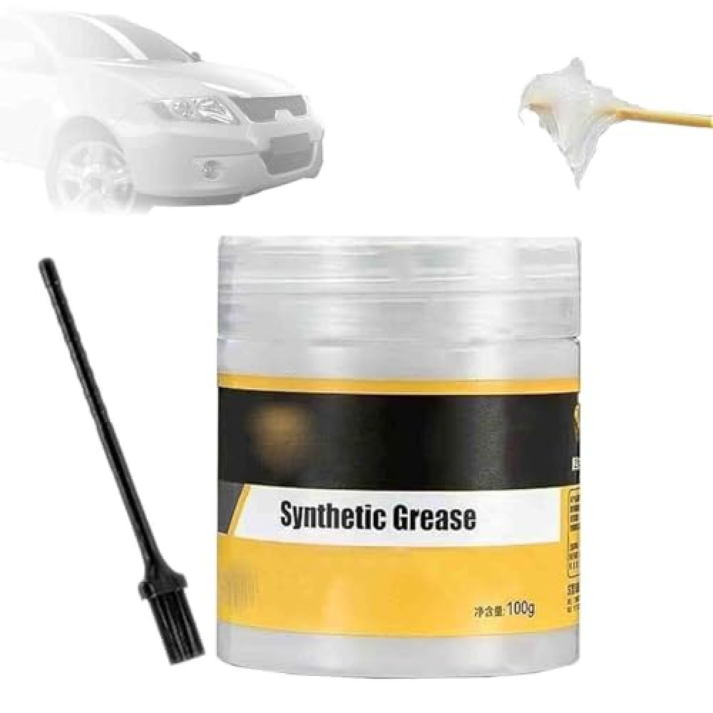 Synthetic Grease for Car Care, Grease Lubricant for Car Door, Car High Temperature Grease, Multi-Purpose Lubricant Wheel Bearing Grease, Synthetic Maintenance Grease (1 PCS)