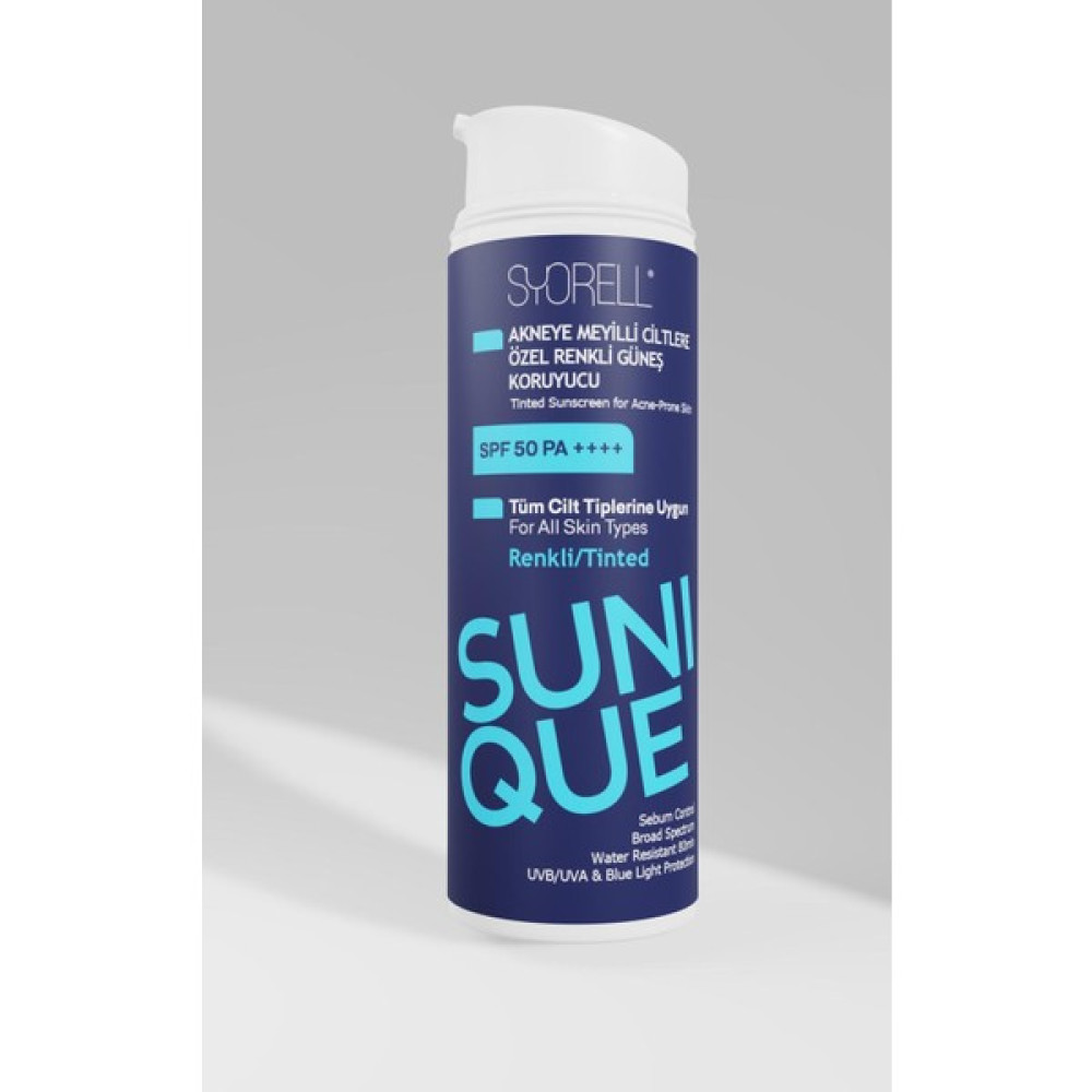 Syorell Sunıque Akneye Meyilli Ciltlere Özel Renkli Güneş Koruyucu SPF50 Güneş Kremleri ve Losyonları Fiyatı