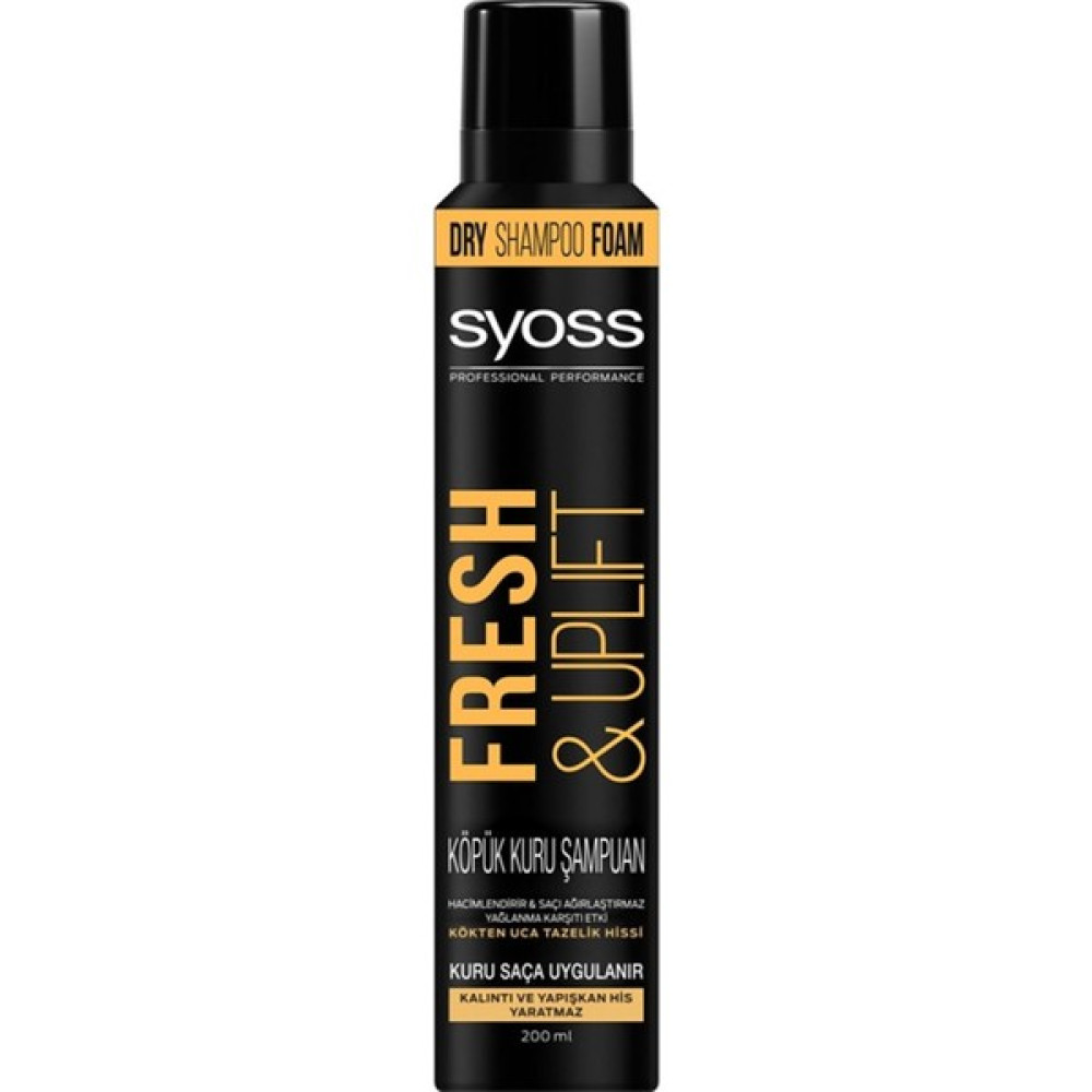 Syoss Fresh & Uplift Köpük Kuru Şampuan 200 ml Şampuan ve Saç Kremi Fiyatı