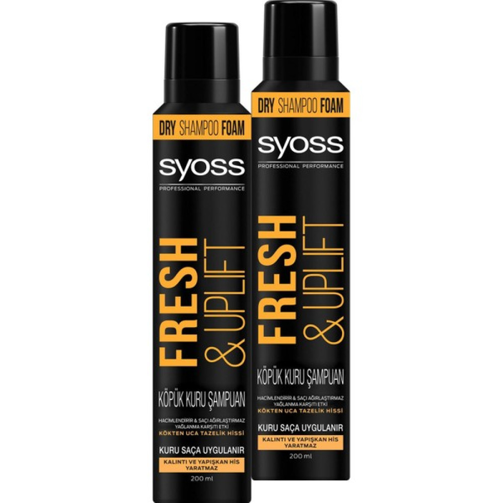 Syoss Fresh & Uplıft Köpük Kuru Şampuan 2x Şampuan ve Saç Kremi Fiyatı