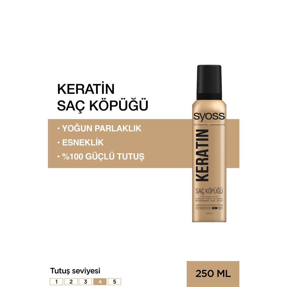 Syoss Keratın Köpük 250 Ml Saç Şekillendirici Köpük Fiyatı