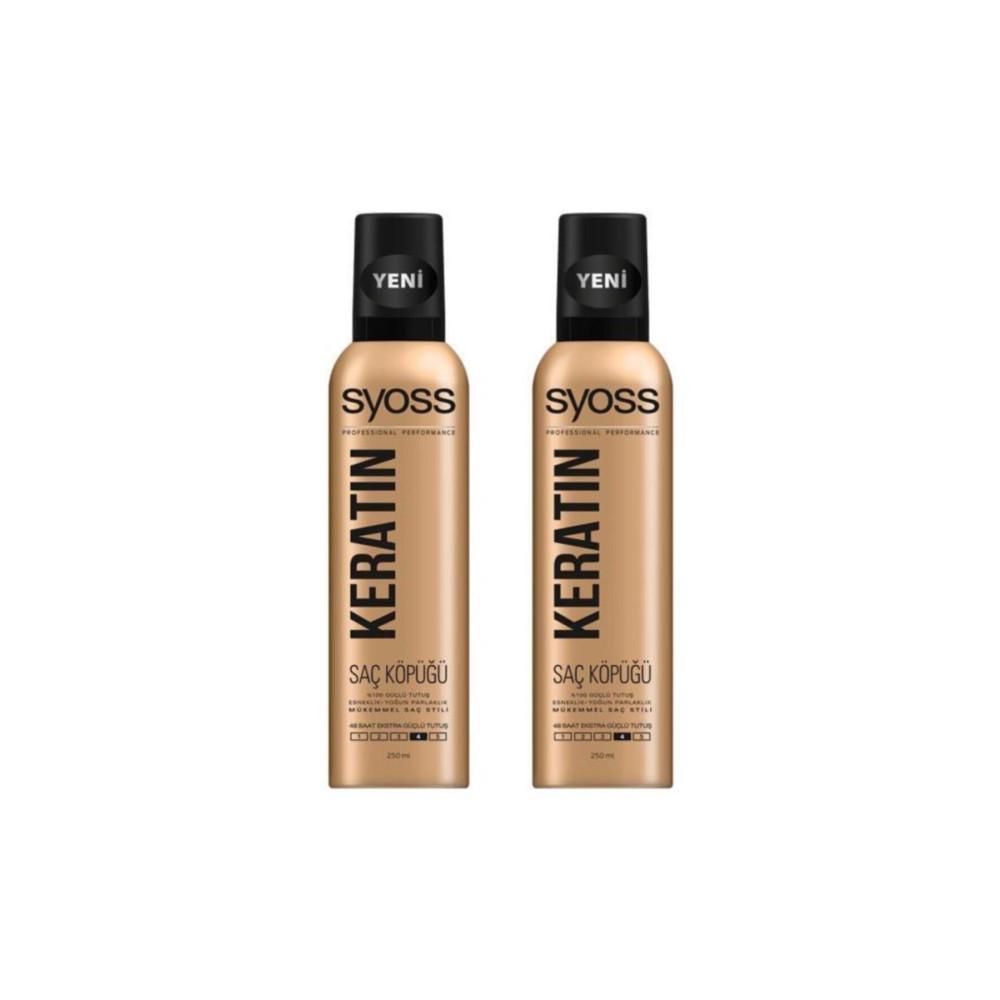 Syoss Keratın Köpük 250 ml X 2 Adet Saç Şekillendirici Köpük Fiyatı