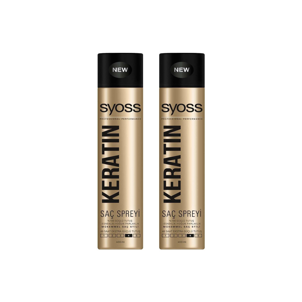 Syoss Keratin Sprey 400 ml X 2 Adet Saç Şekillendirici Sprey Fiyatı