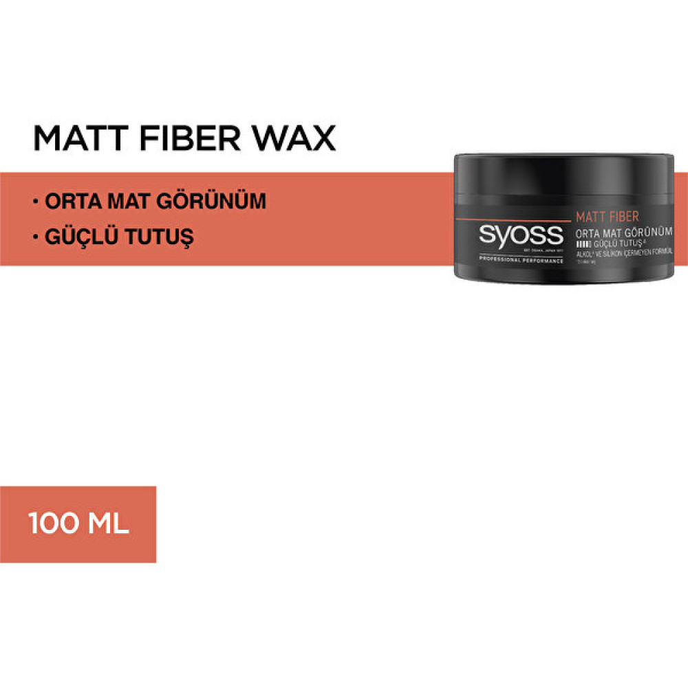 Syoss Matt Güçlü Tutuş Ortalama Mat Görünümde Fiber Wax Saç Şekillendirici Krem Fiyatı