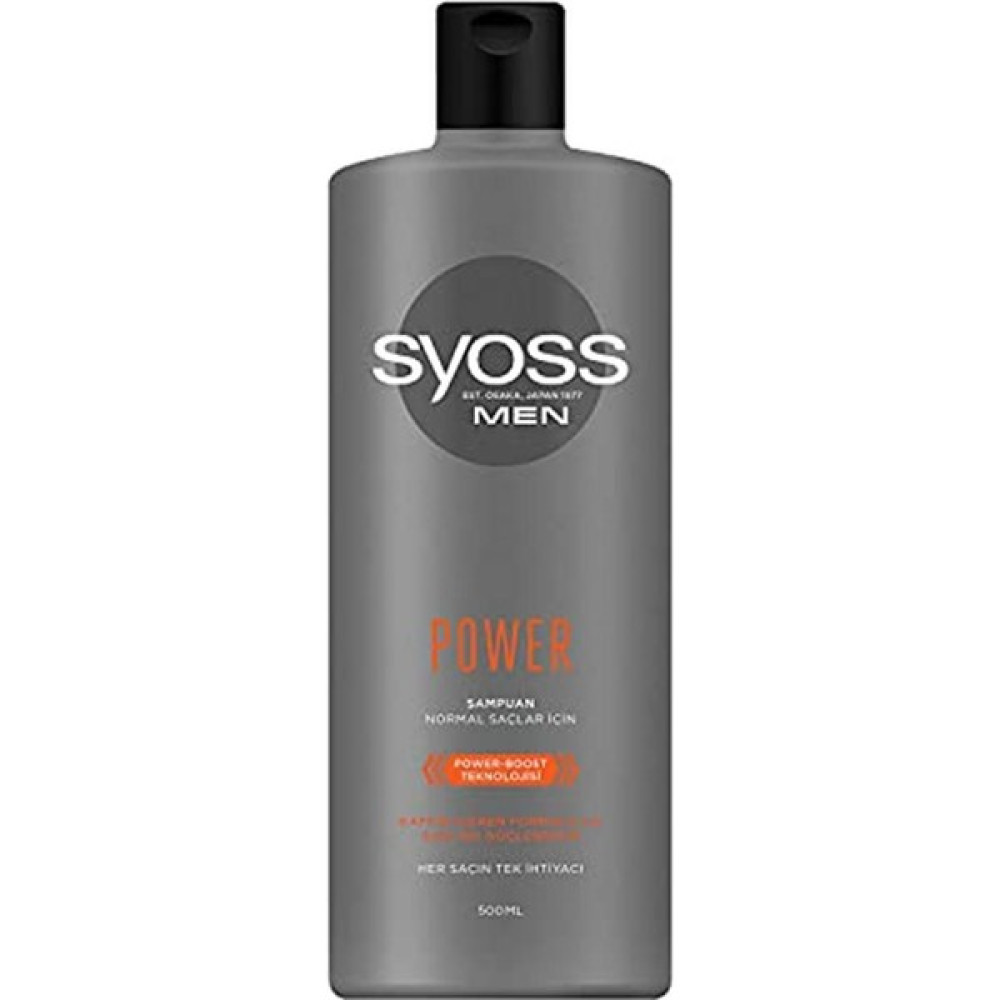 Syoss Men Power Şampuan 500 ml Şampuan Şampuan ve Saç Kremi Fiyatı