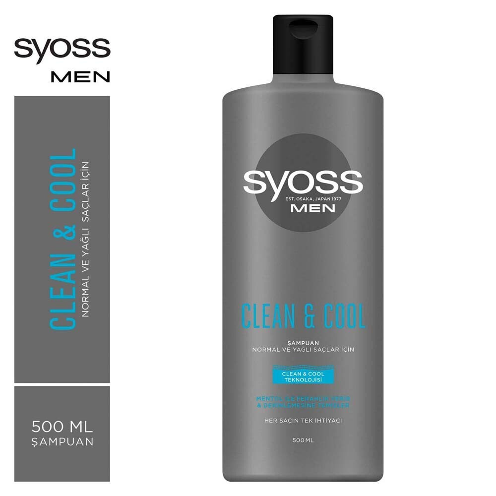 Syoss Men Şampuan Clean&Cool 500 ml Şampuan ve Saç Kremi Fiyatı
