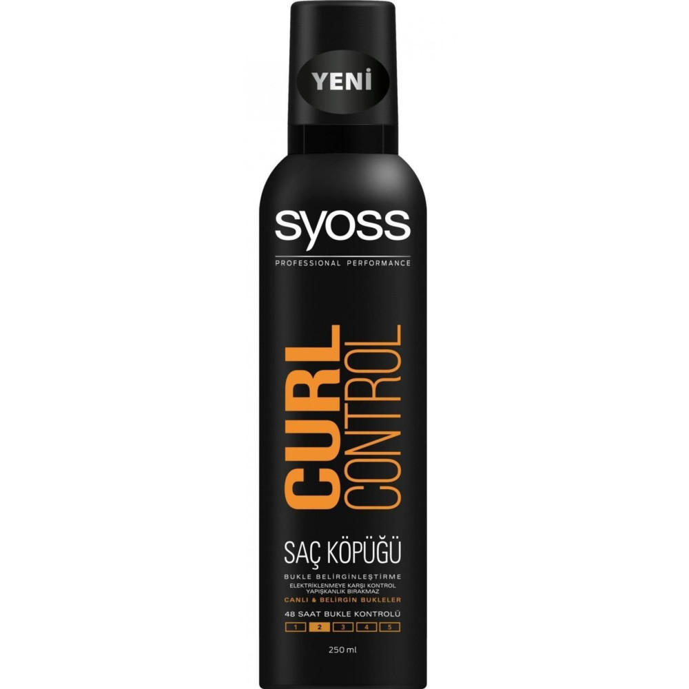 Syoss Sac Kopugu Curl Control Bukle Belirginlestirici 250 Ml Saç Şekillendirici Köpük Fiyatı