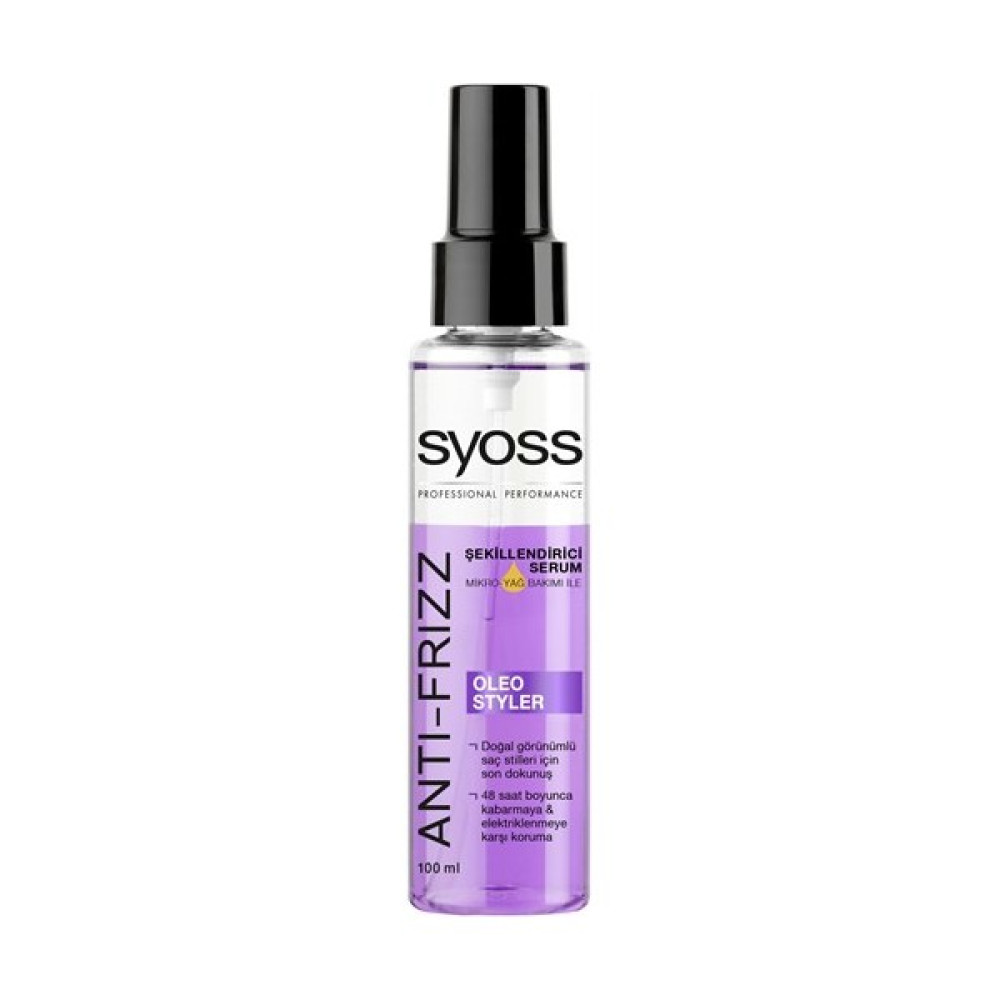 Syoss Saç Şekillendirici Serum Oleo 100 ml Saç Şekillendirici Sprey Fiyatı