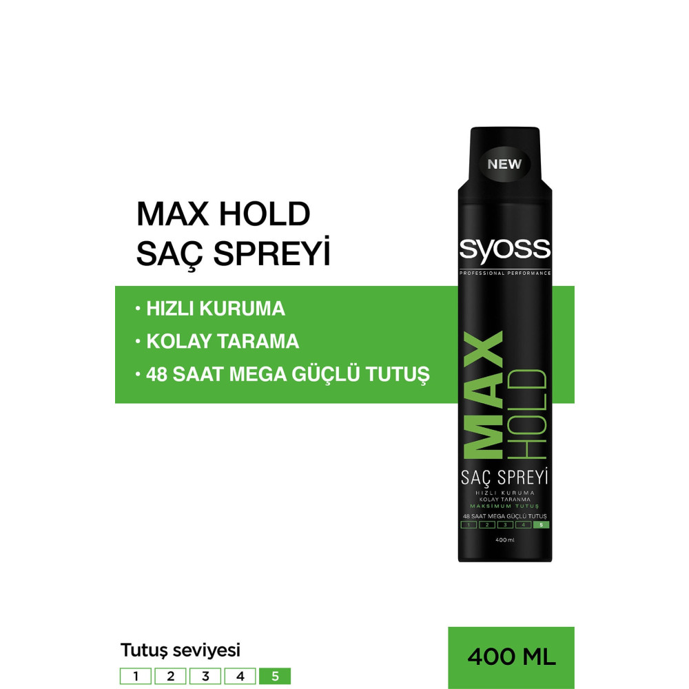 Syoss Saç Spreyi 400 ml Saç Şekillendirici Sprey Fiyatı